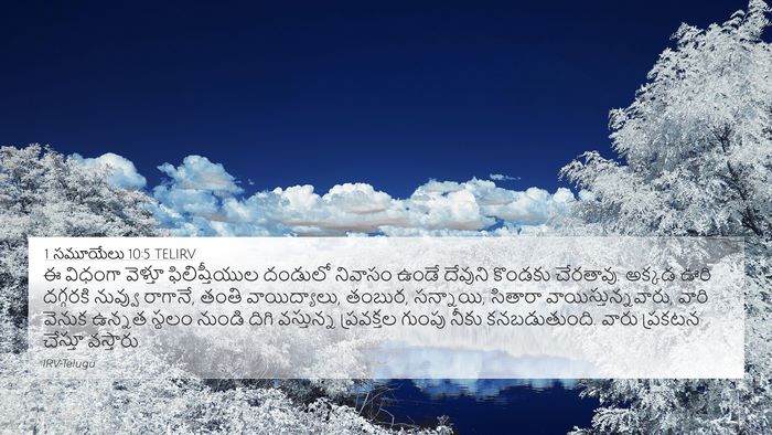 1 సమూయేలు 10:5 TELIRV Bible Verse Image