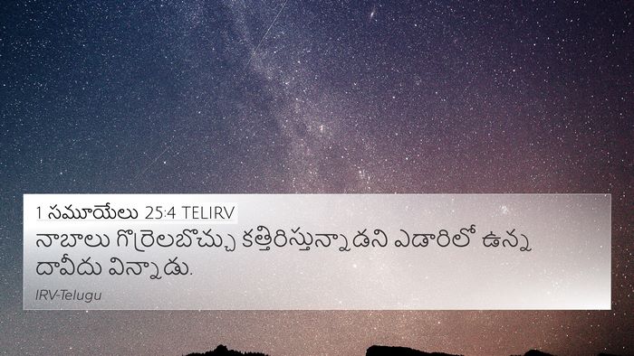 1 సమూయేలు 25:4 TELIRV Bible Verse Image