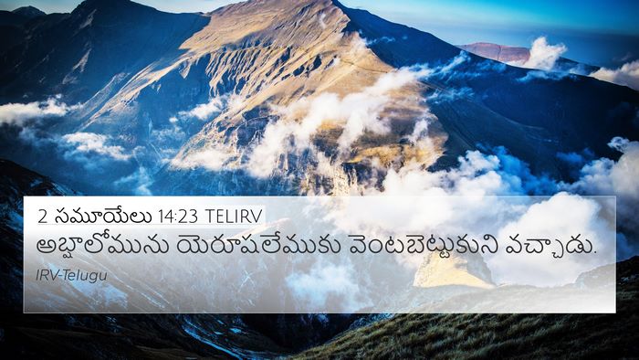 2 సమూయేలు 14:23 TELIRV Bible Verse Image