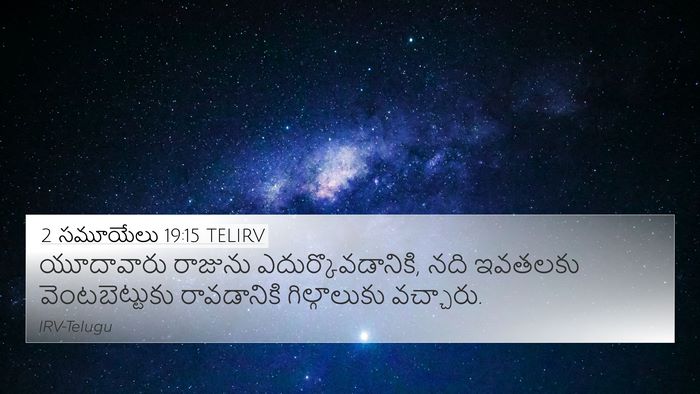 2 సమూయేలు 19:15 TELIRV Bible Verse Image
