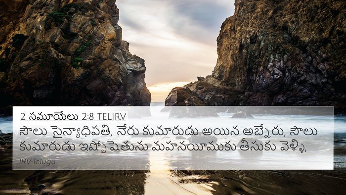 2 సమూయేలు 2:8 TELIRV Bible Verse Image