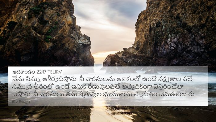 ఆదికాండం 22:17 TELIRV Bible Verse Image