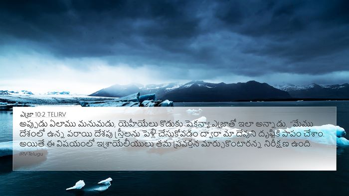 ఎజ్రా 10:2 TELIRV Bible Verse Image