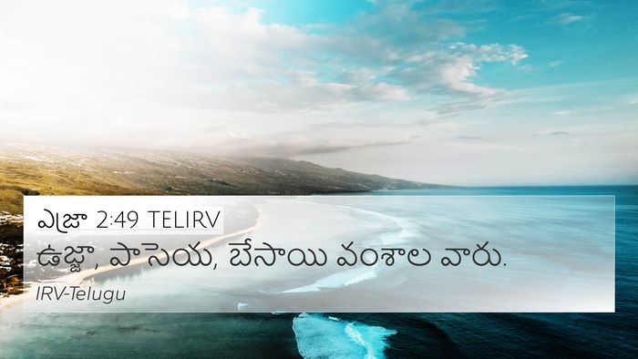 ఎజ్రా 2:49 TELIRV Bible Verse Image