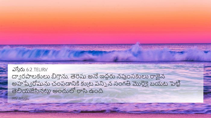 ఎస్తేరు 6:2 TELIRV Bible Verse Image