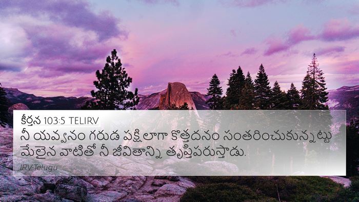 కీర్తన 103:5 TELIRV Bible Verse Image