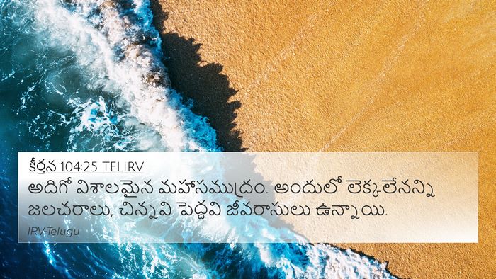 కీర్తన 104:25 TELIRV Bible Verse Image