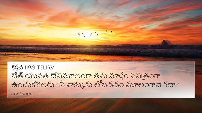 కీర్తన 119:9 TELIRV Bible Verse Image