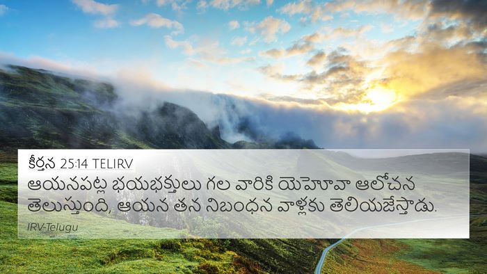 కీర్తన 25:14 TELIRV Bible Verse Image