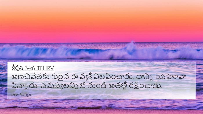 కీర్తన 34:6 TELIRV Bible Verse Image