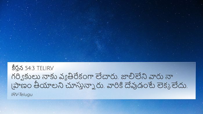 కీర్తన 54:3 TELIRV Bible Verse Image