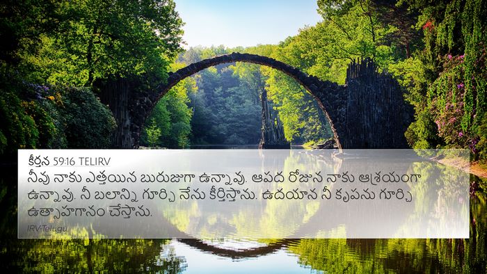 కీర్తన 59:16 TELIRV Bible Verse Image