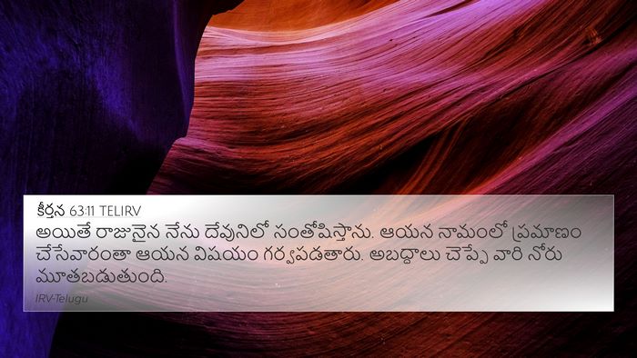 కీర్తన 63:11 TELIRV Bible Verse Image