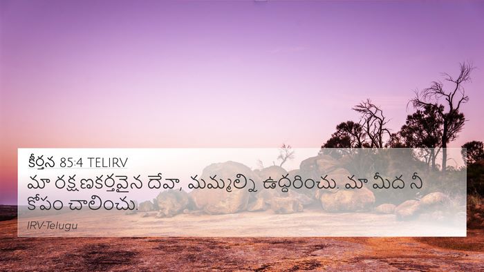 కీర్తన 85:4 TELIRV Bible Verse Image