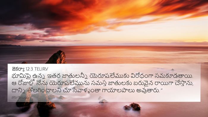 జెకర్యా 12:3 TELIRV Bible Verse Image