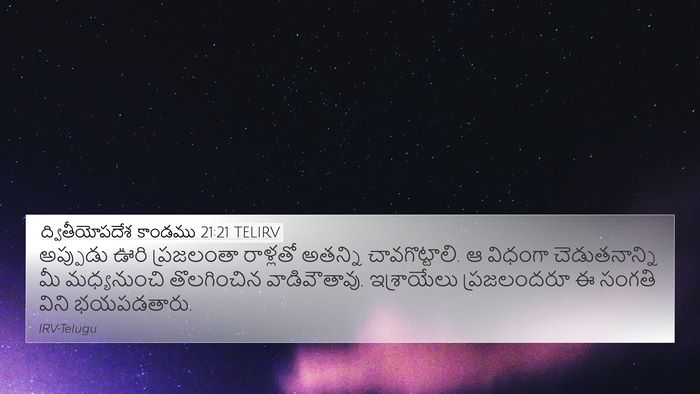 ద్వితీయోపదేశ కాండము 21:21 TELIRV Bible Verse Image