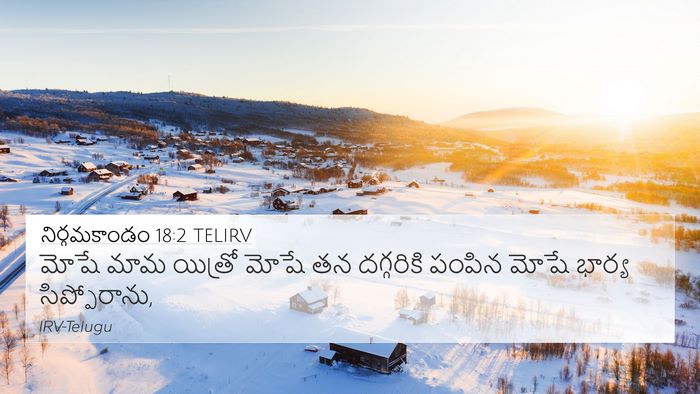 నిర్గమకాండం 18:2 TELIRV Bible Verse Image
