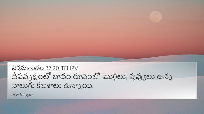 నిర్గమకాండం 37:20 TELIRV Bible Verse Image