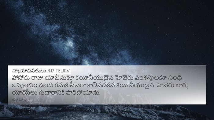 న్యాయాధిపతులు 4:17 TELIRV Bible Verse Image