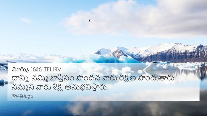 మార్కు 16:16 TELIRV Bible Verse Image