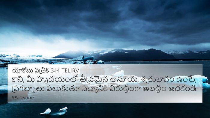 యాకోబు పత్రిక 3:14 TELIRV Bible Verse Image
