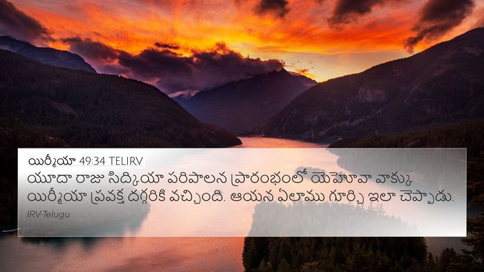 యిర్మీయా 49:34 TELIRV Bible Verse Image