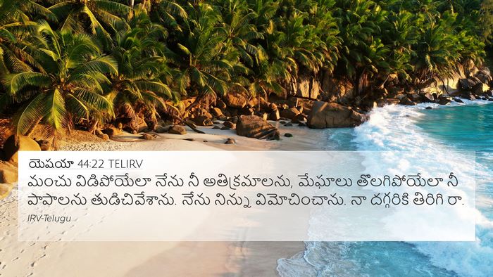 యెషయా 44:22 TELIRV Bible Verse Image