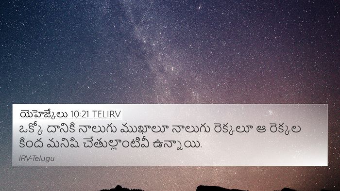 యెహెజ్కేలు 10:21 TELIRV Bible Verse Image