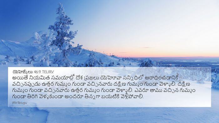 యెహెజ్కేలు 46:9 TELIRV Bible Verse Image