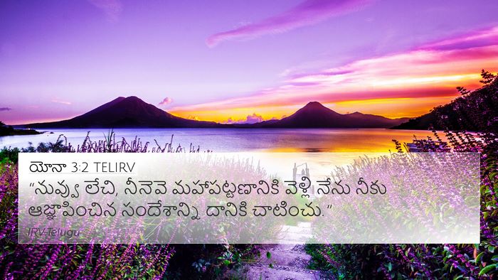 యోనా 3:2 TELIRV Bible Verse Image