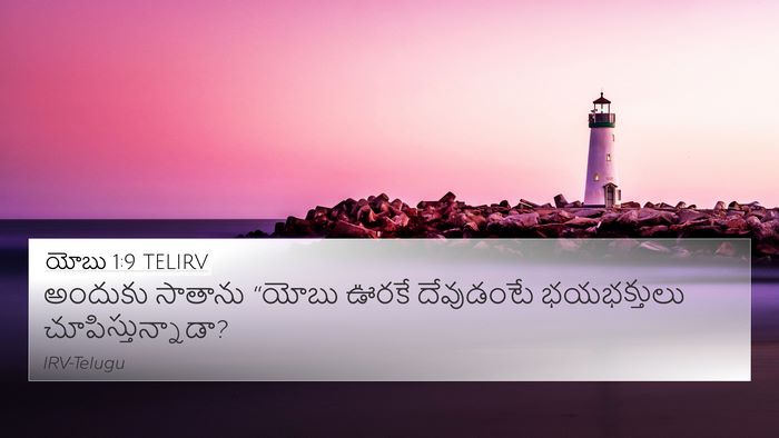 యోబు 1:9 TELIRV Bible Verse Image