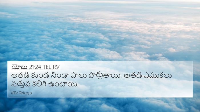 యోబు 21:24 TELIRV Bible Verse Image