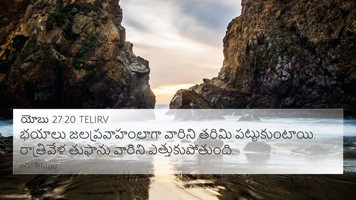 యోబు 27:20 TELIRV Bible Verse Image