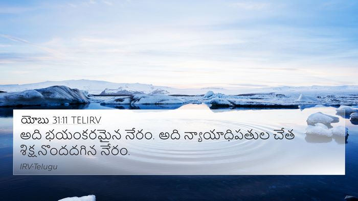యోబు 31:11 TELIRV Bible Verse Image