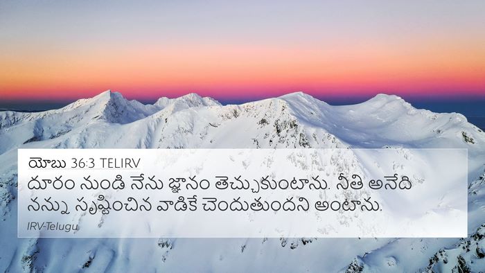 యోబు 36:3 TELIRV Bible Verse Image