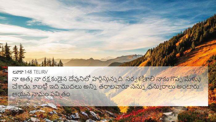 లూకా 1:48 TELIRV Bible Verse Image