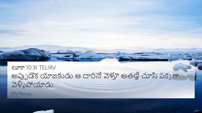 లూకా 10:31 TELIRV Bible Verse Image