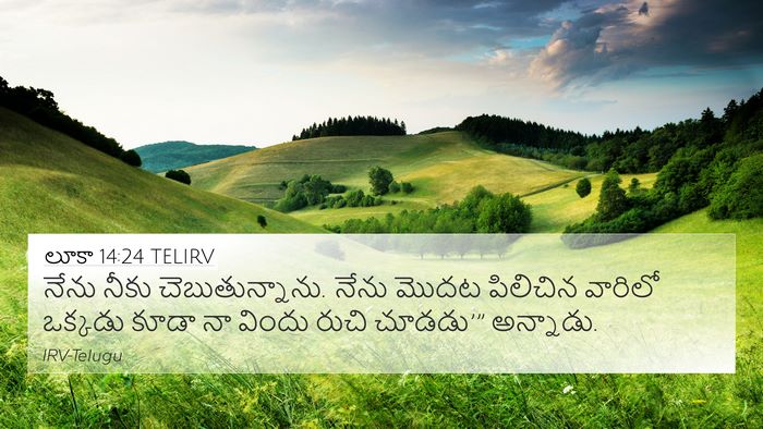 లూకా 14:24 TELIRV Bible Verse Image