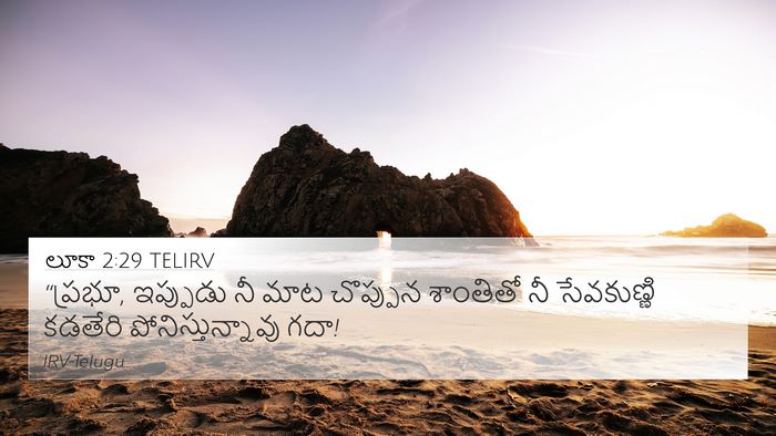 లూకా 2:29 TELIRV Bible Verse Image