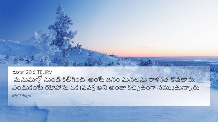 లూకా 20:6 TELIRV Bible Verse Image