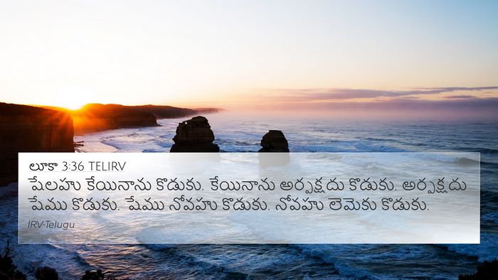 లూకా 3:36 TELIRV Bible Verse Image