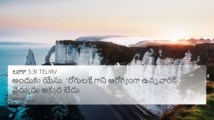 లూకా 5:31 TELIRV Bible Verse Image