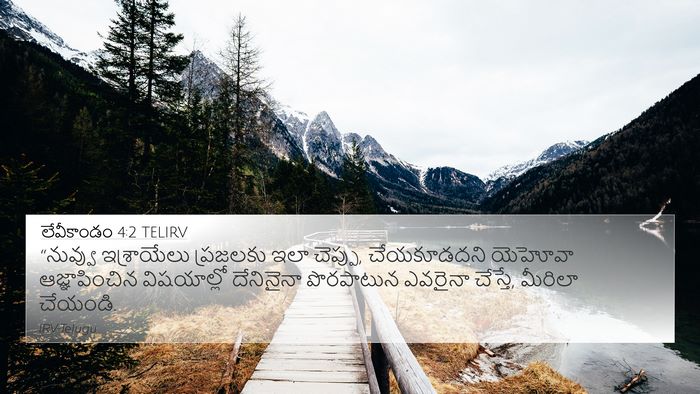 లేవీకాండం 4:2 TELIRV Bible Verse Image