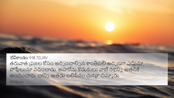 లేవీకాండం 9:18 TELIRV Bible Verse Image