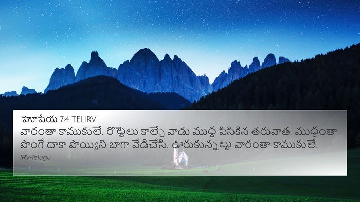 హోషేయ 7:4 TELIRV Bible Verse Image