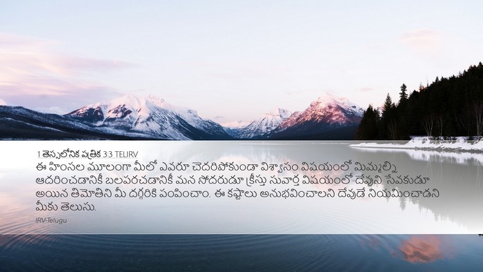 1 తెస్సలోనిక పత్రిక 3:3 TELIRV Bible Verse Image