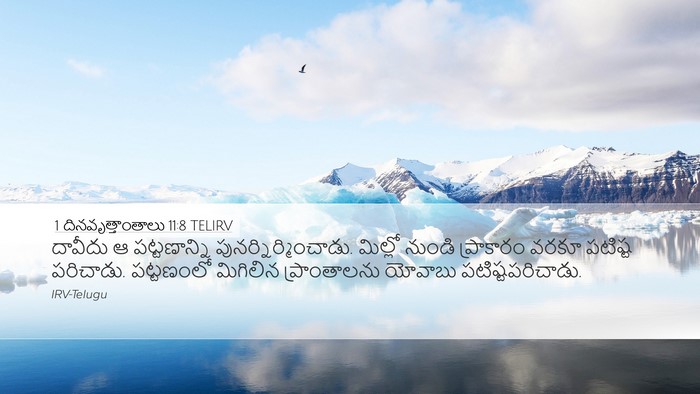 1 దినవృత్తాంతాలు 11:8 TELIRV Bible Verse Image