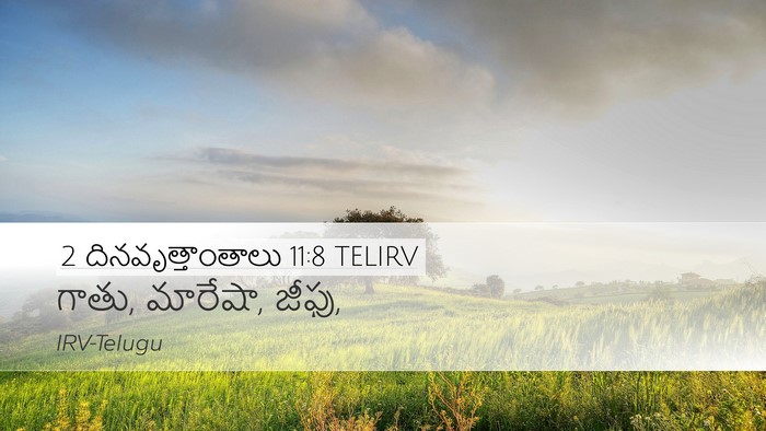 2 దినవృత్తాంతాలు 11:8 TELIRV Desktop Wallpaper - గాతు, మారేషా, - Desktop Bible Verse Wallpaper