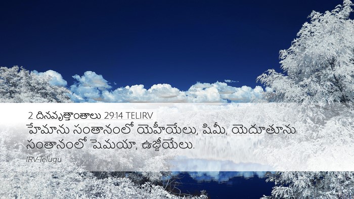 2 దినవృత్తాంతాలు 29:14 TELIRV Bible Verse Image