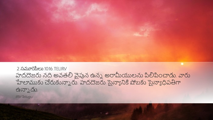 2 సమూయేలు 10:16 TELIRV Bible Verse Image